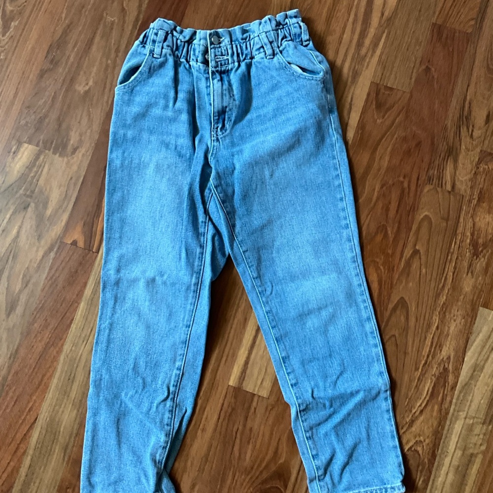 PacSun Blue Relaxed Fit Mom Jeans